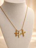 Cadena triple cruz